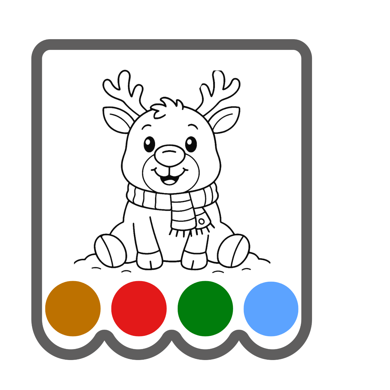 Christmas Paint Your Own Cookie