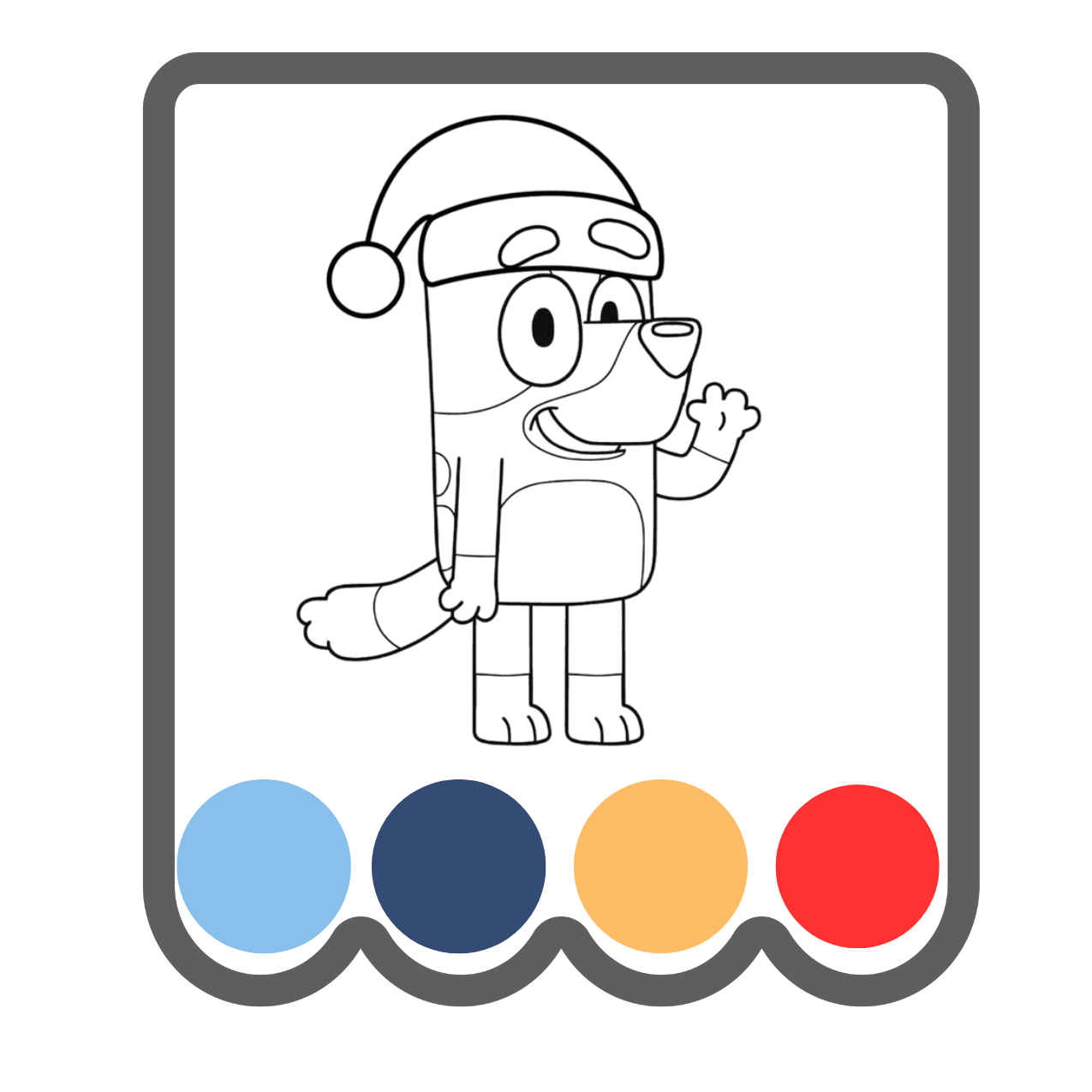 Christmas Paint Your Own Cookie