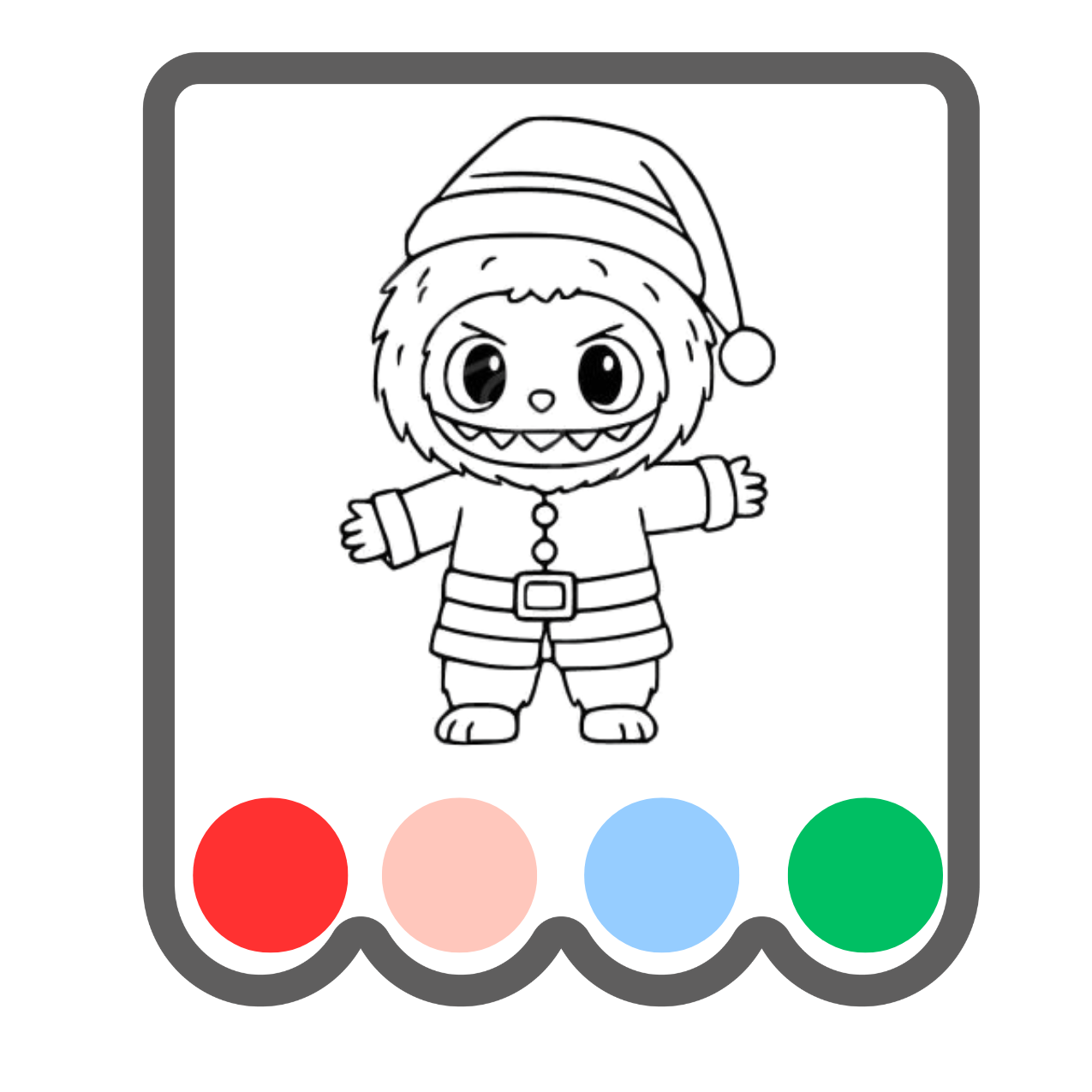 Christmas Paint Your Own Cookie