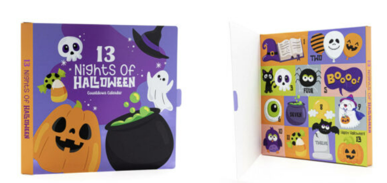 13 days of Hallowe'en Countdown Cookie Calendar