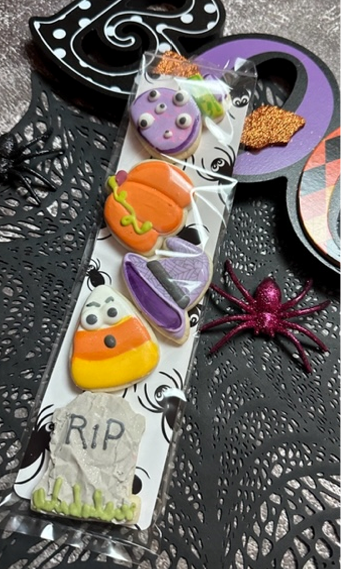 Assorted Mini Hallowe'en Sugar Cookies