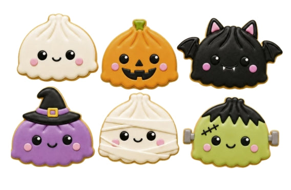 Dumpling Decorate Your Own Halloween Cookies