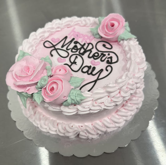 Pink Mother's Day Cake