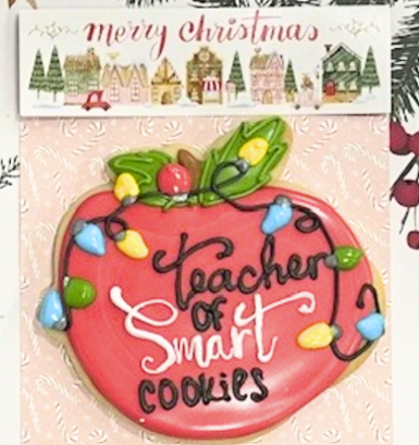 Teacher Christmas Cookies